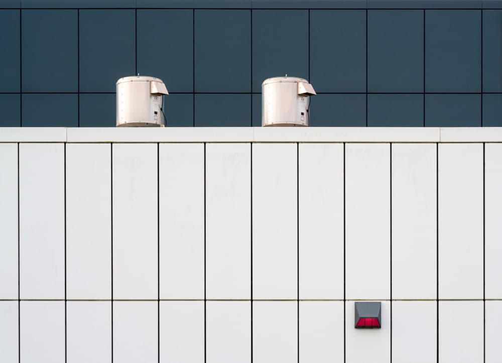 Urban Facade Details by Roland M Schwerdtfeger — canvas wall art