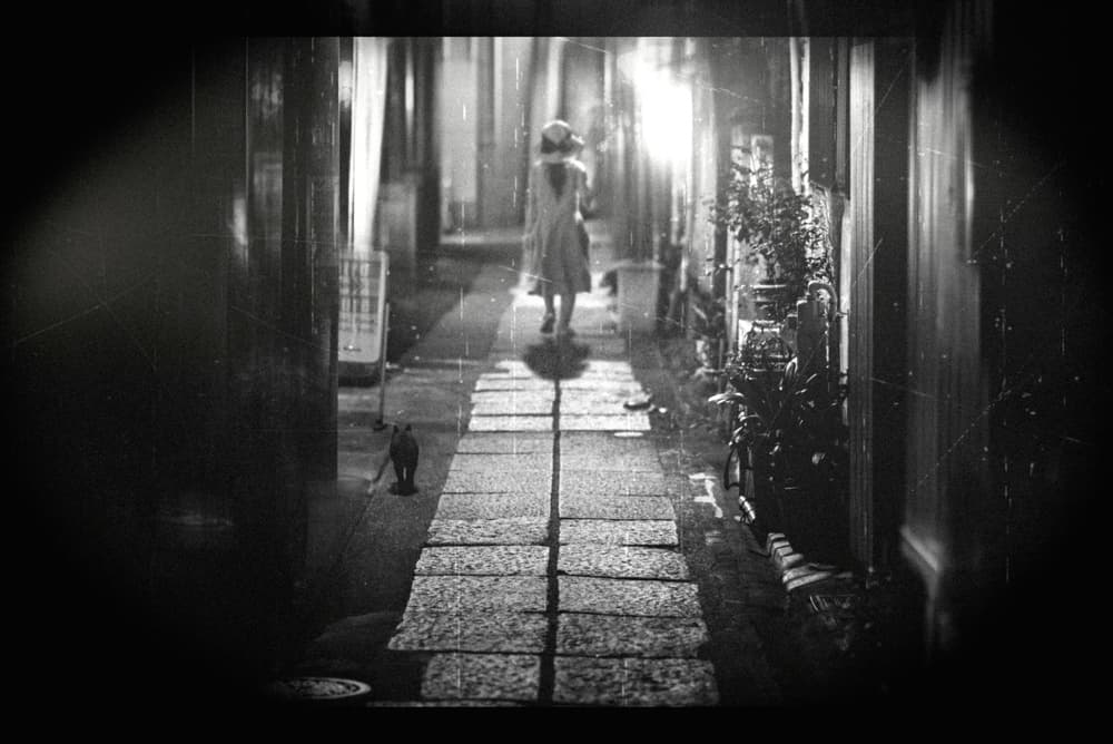 Quiet Alley Walk by Teruhiko Tsuchida — canvas wall art
