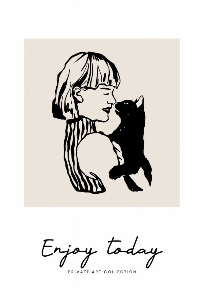 Enjoytoday by Treechild — canvas wall art