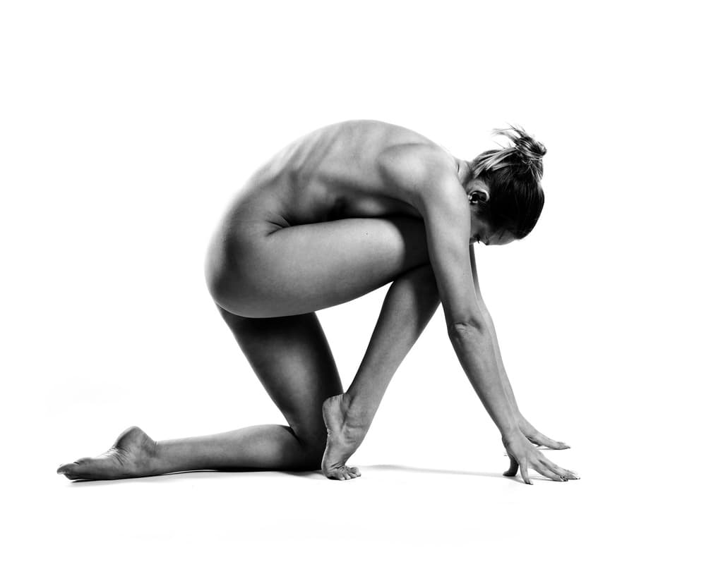 Elegant Nude Movement by Gene Oryx — canvas wall art