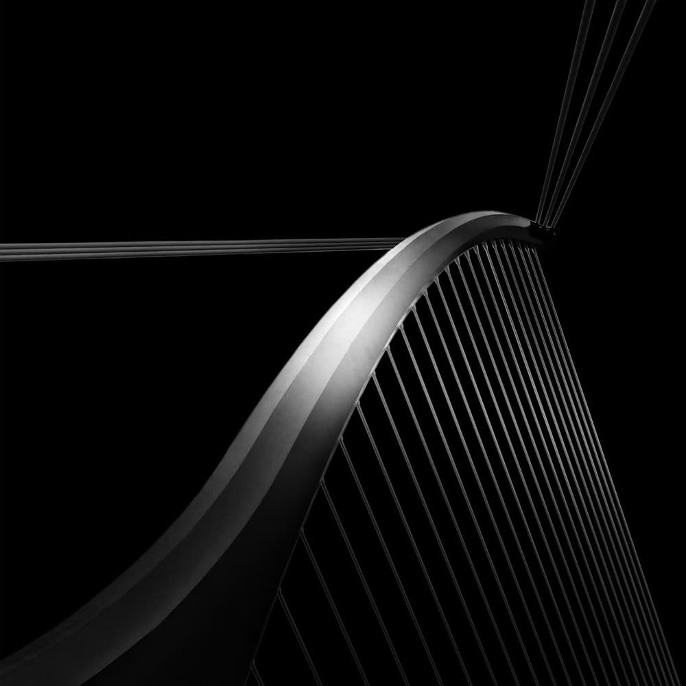 Modern Bridge Lines by Olavo Azevedo — canvas wall art