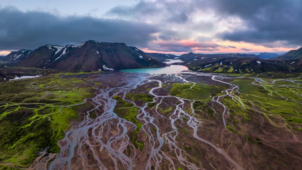Vast Glacial Landscape by James Bian — canvas wall art