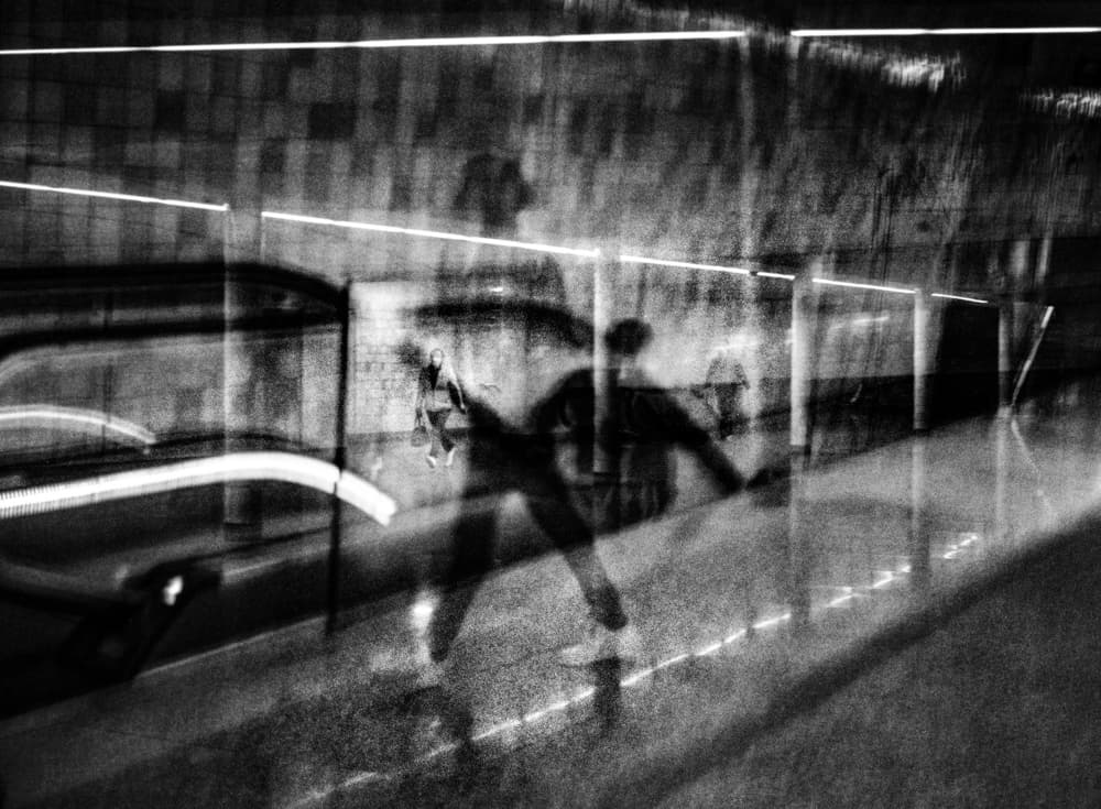 Dynamic Urban Blur by Paulo Abrantes — canvas wall art