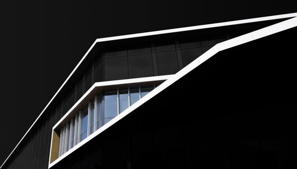 Geometric Architecture by Rolf Endermann — canvas wall art