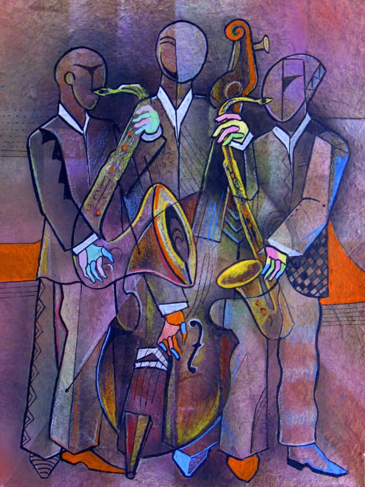 Full Jazz by Ricardo Maya — canvas wall art