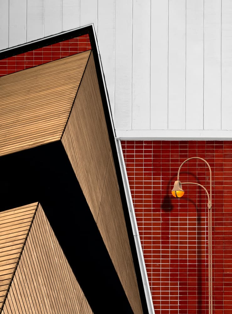 Modern Building Angles by Tomasz Buczkowski ( Tomush ) — canvas wall art