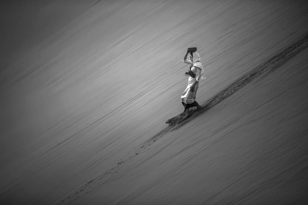 Traditional Desert Journey by Nguyen Tan Tuan — canvas wall art