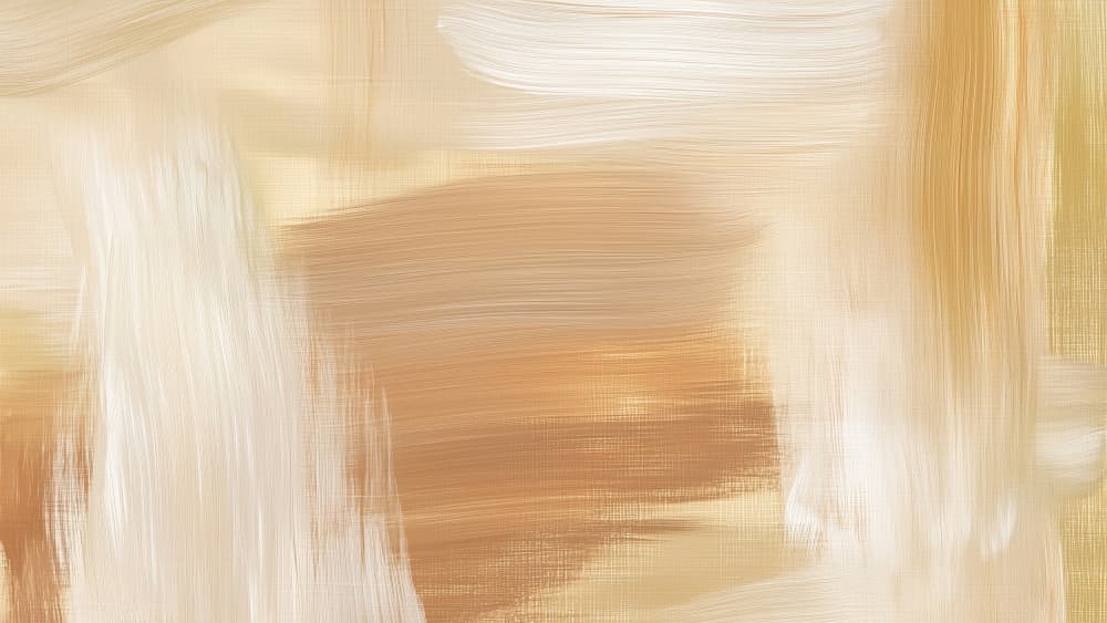 Golden Beige Abstract by Marika Barsrsind β canvas wall art