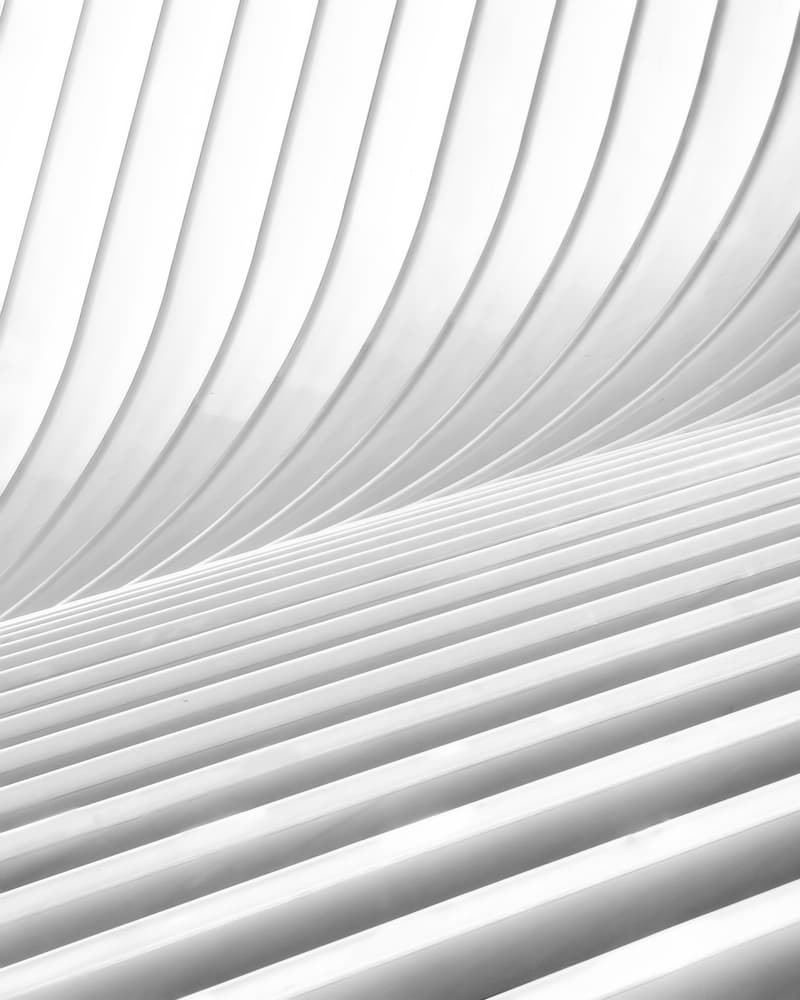 Modern Curved Lines by Ibrahim Nabeel — canvas wall art
