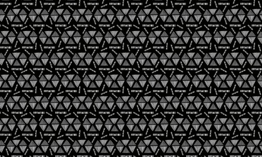Abstract Geometric Pattern by Michele Channell — canvas wall art