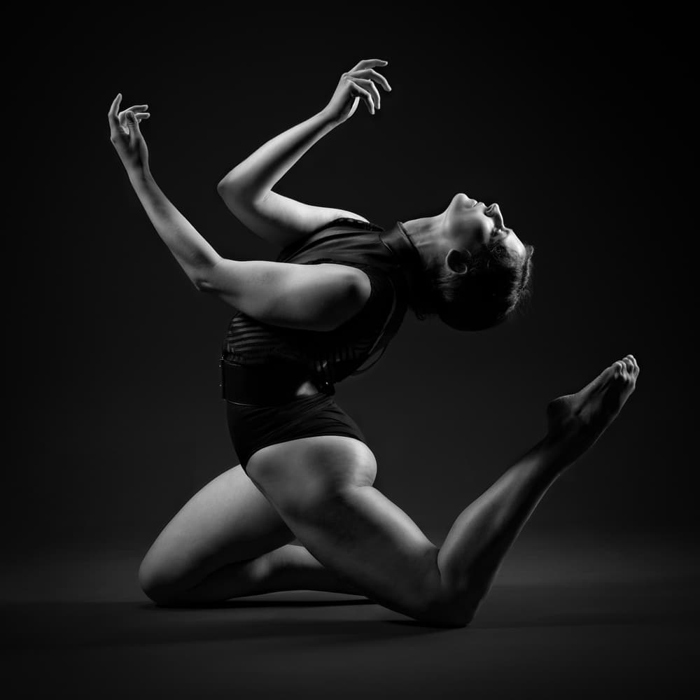 Elegant Dance Movement by Luc Stalmans — canvas wall art