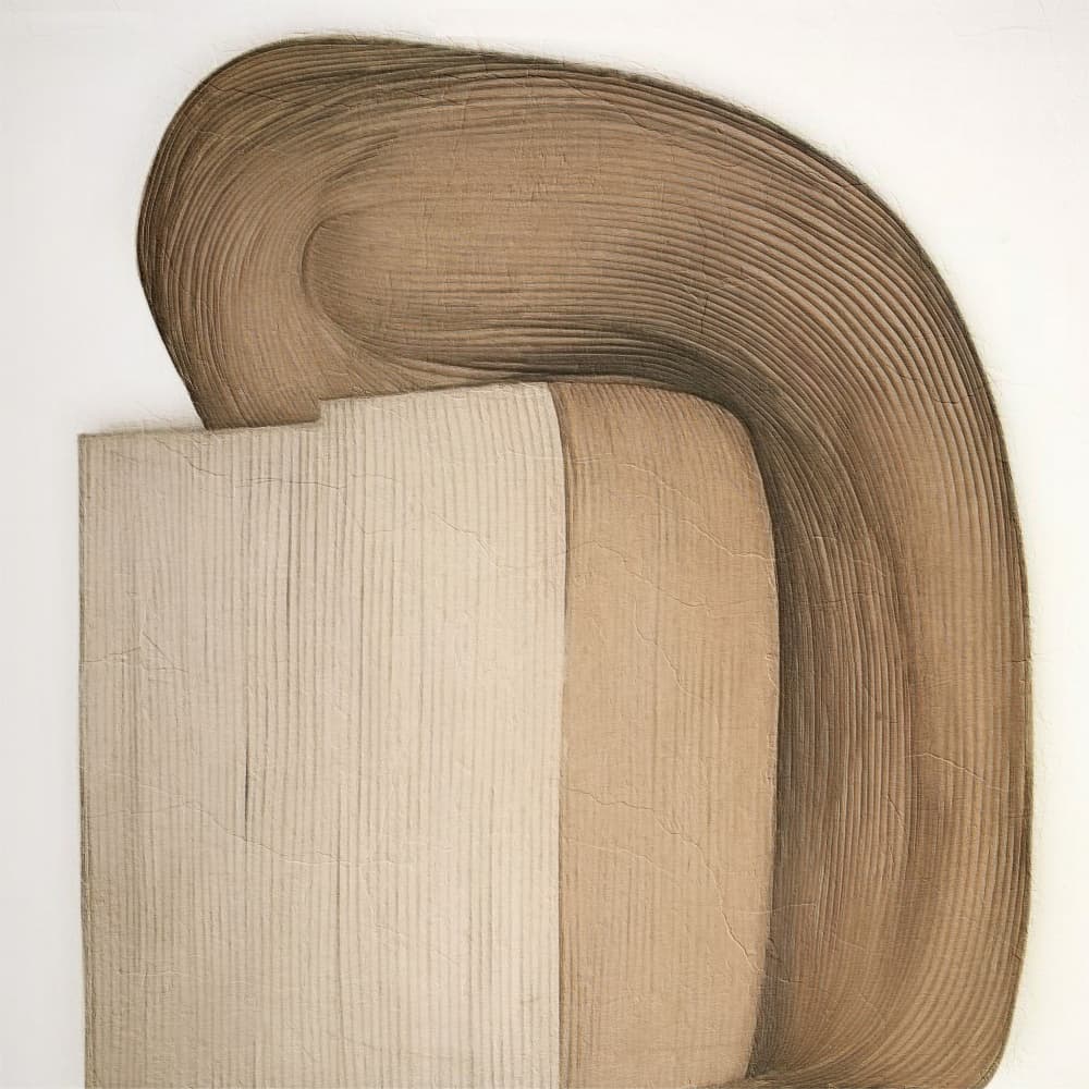 Subtle Organic Forms by Alma — canvas wall art