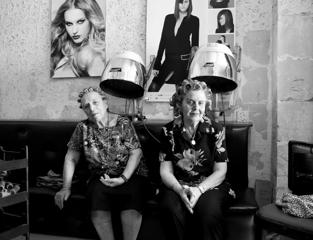 Hair Salon Women by Ellen van Deelen — canvas wall art
