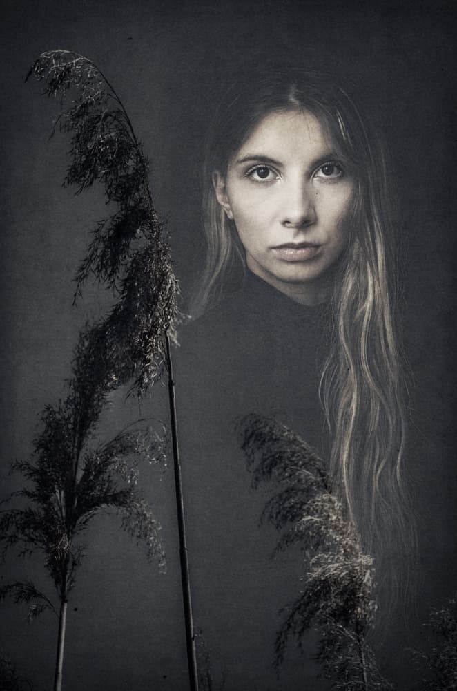Ethereal Woman Portrait by Desislava Ignatova — canvas wall art