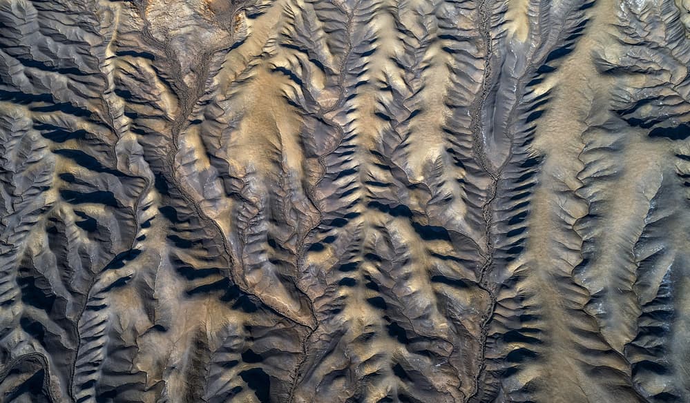 Abstract Desert Landscape by Mei Xu — canvas wall art