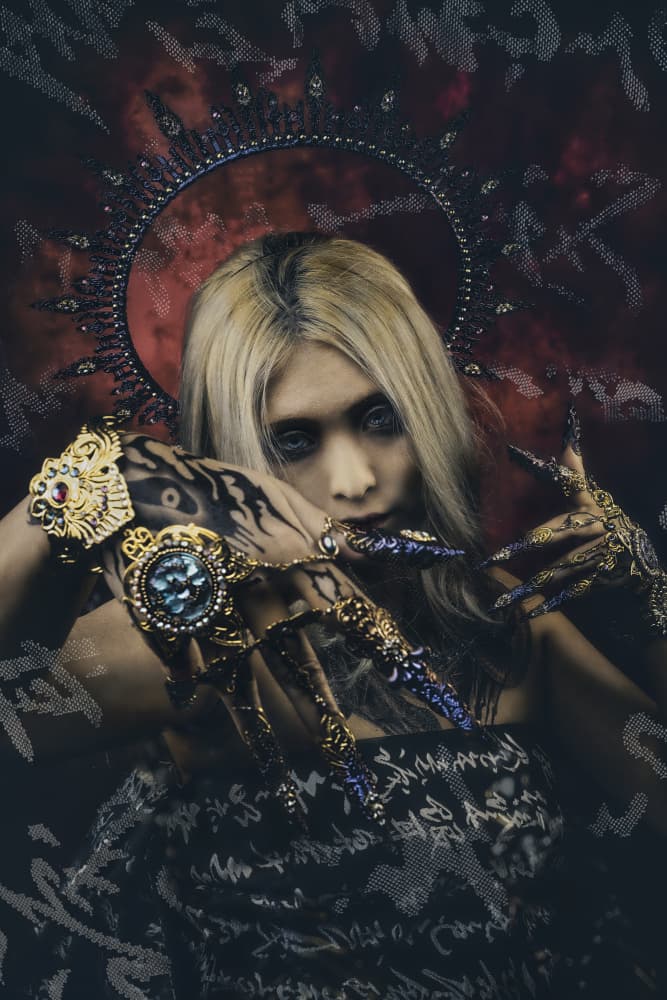 Gothic Fantasy Portrait by KOIKI — canvas wall art