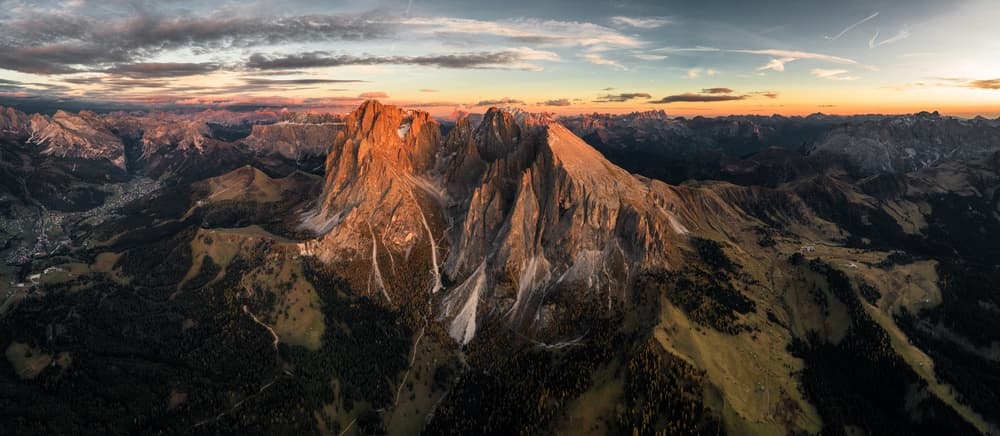 Majestic Mountain Twilight by Stan Huang — canvas wall art