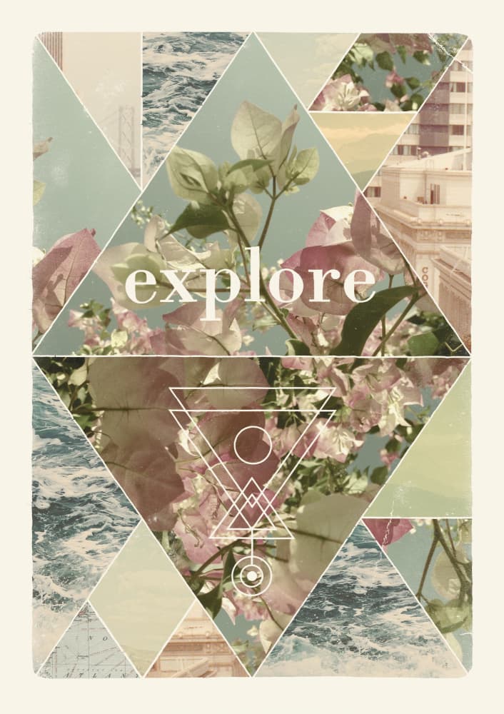 Explore Floral Wanderlust by Florent Bodart — canvas wall art