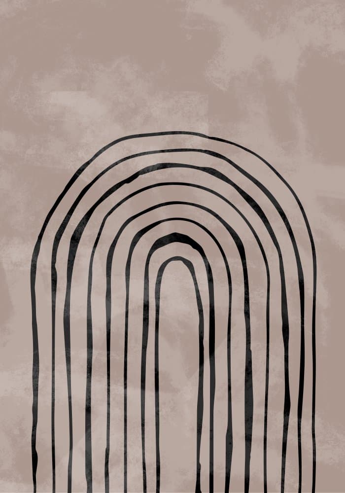 Abstract Arches by Pictufy Studio II — canvas wall art