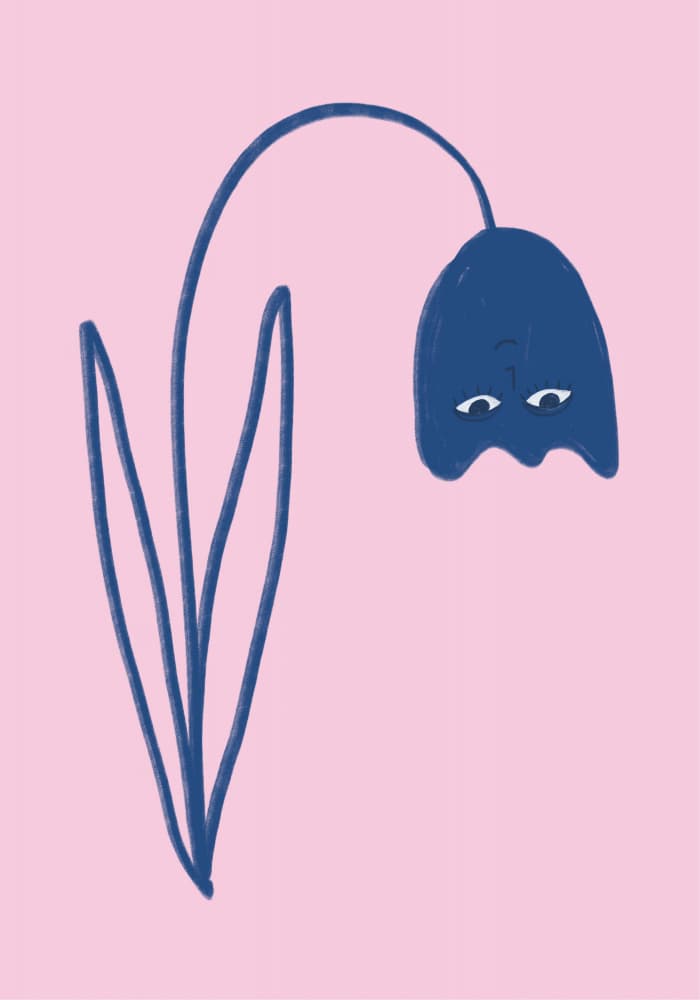 Happy Tulip by Athene Fritsch — canvas wall art