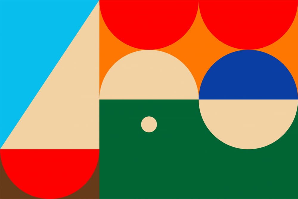Modern Abstract Landscape by Nilesh Kulkarni — canvas wall art