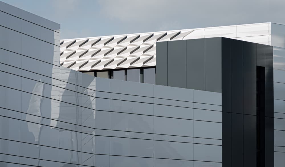 Sleek Architectural Geometry by Stephan Rückert — canvas wall art