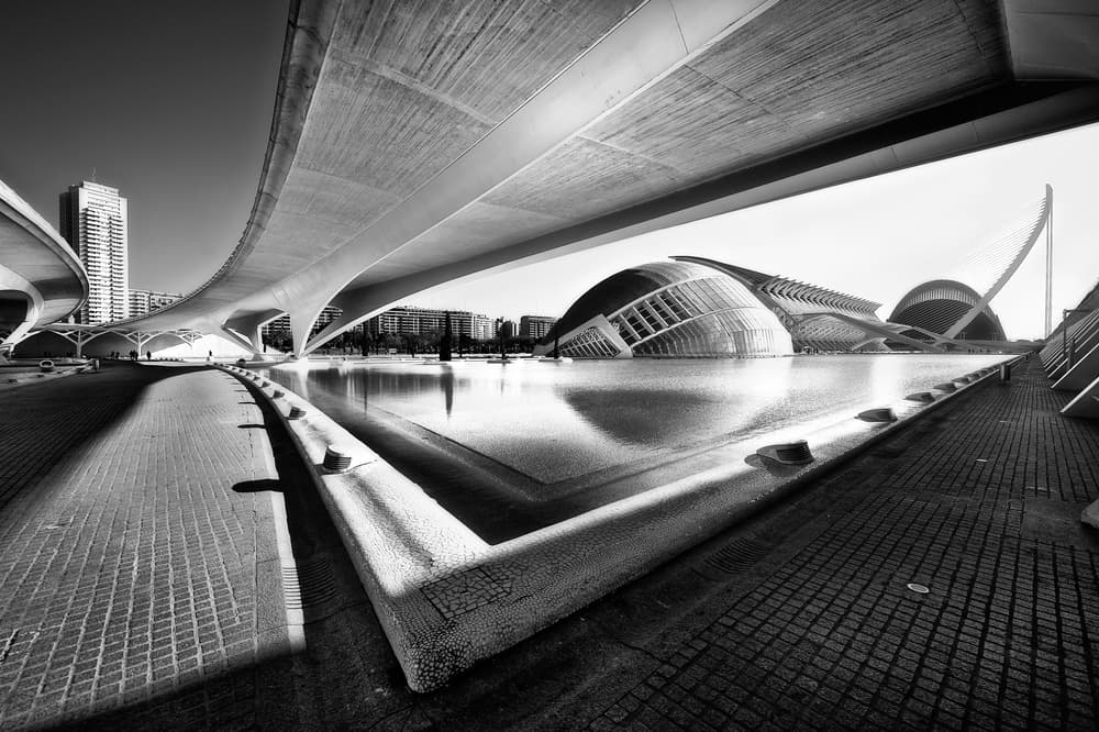 Futuristic Concrete Curves by Santiago Pascual Buye — canvas wall art