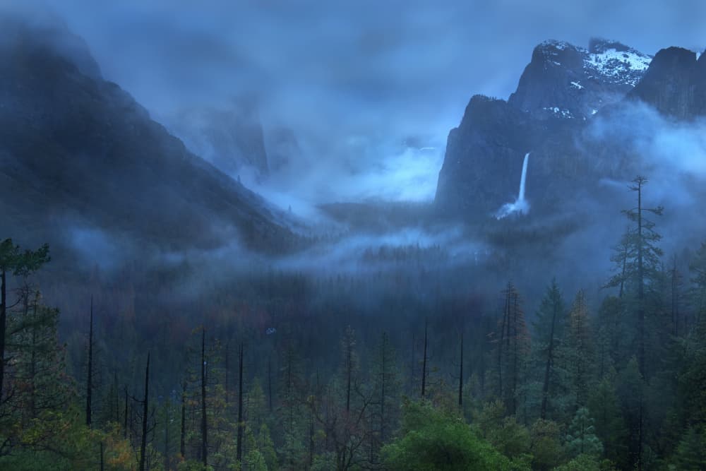 Gloomy Mountain by Yan Zhang — canvas wall art