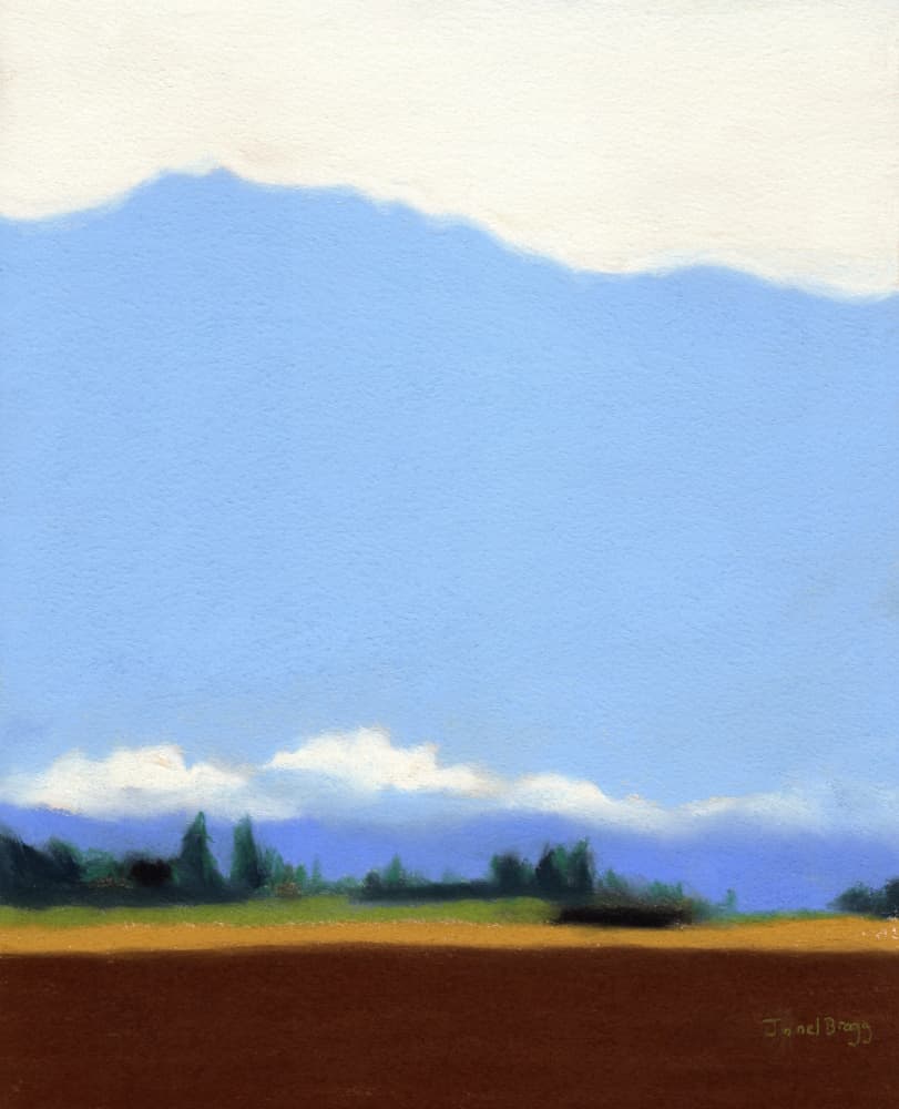 Serene Open Fields by Janel Bragg — canvas wall art