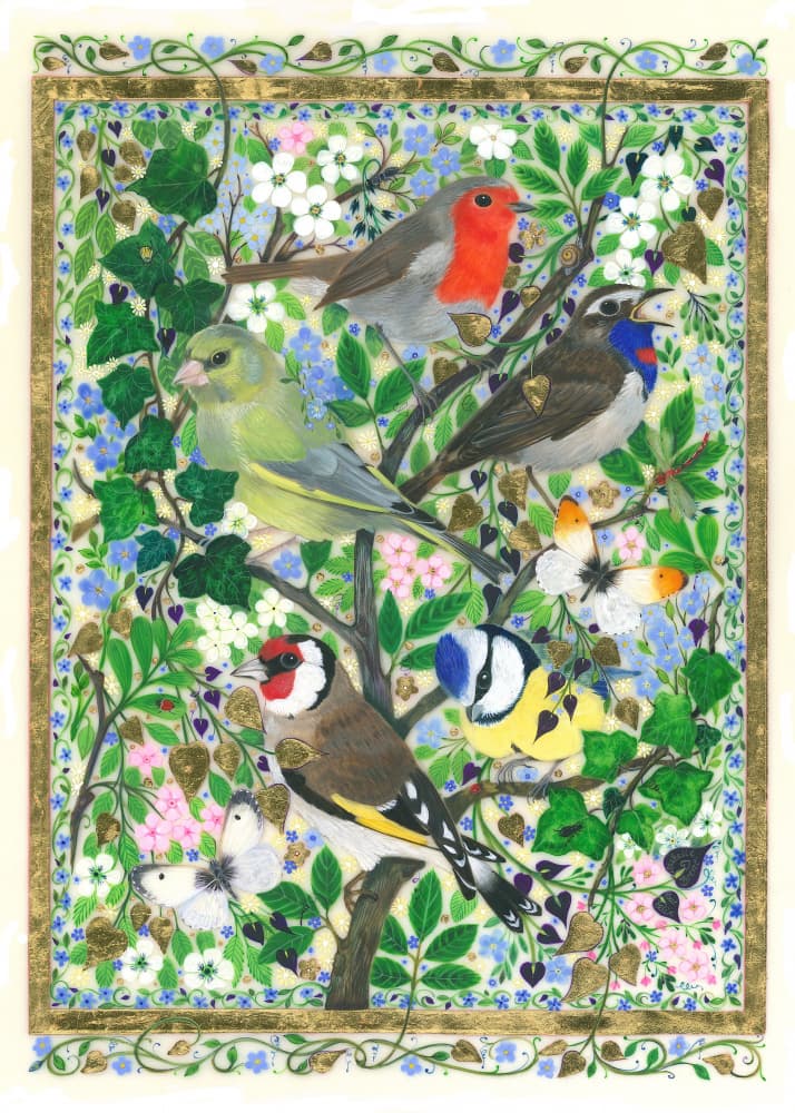 Songbirds by Isabelle Brent — canvas wall art