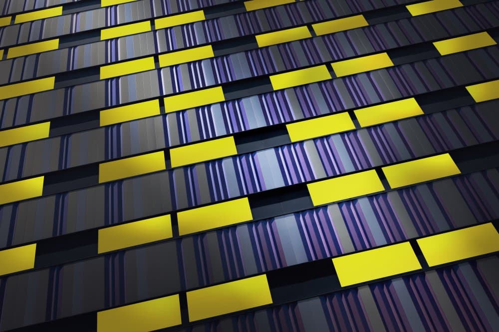 Vibrant Geometric Panels by Marc Huybrighs — canvas wall art