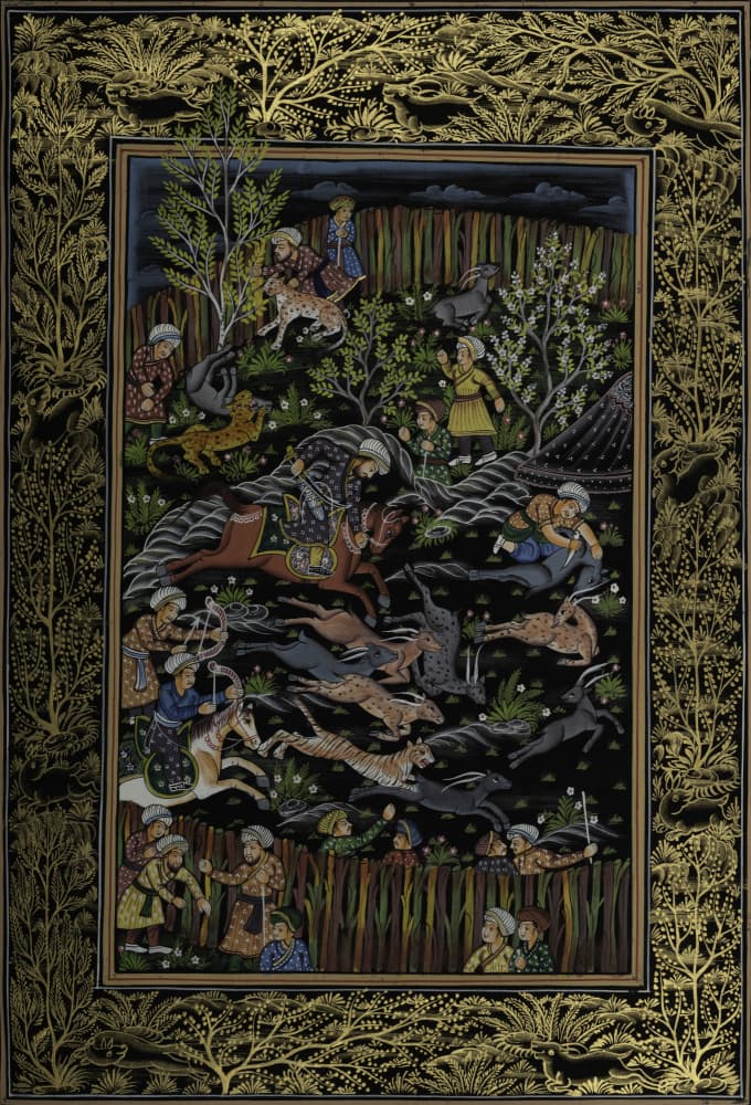 Royal Forest Hunting Scene by IMAGINEERS STUDIO — canvas wall art
