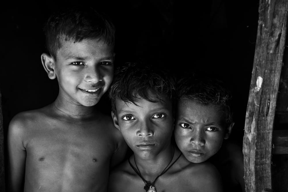 Shabar Child by Prithul Das — canvas wall art