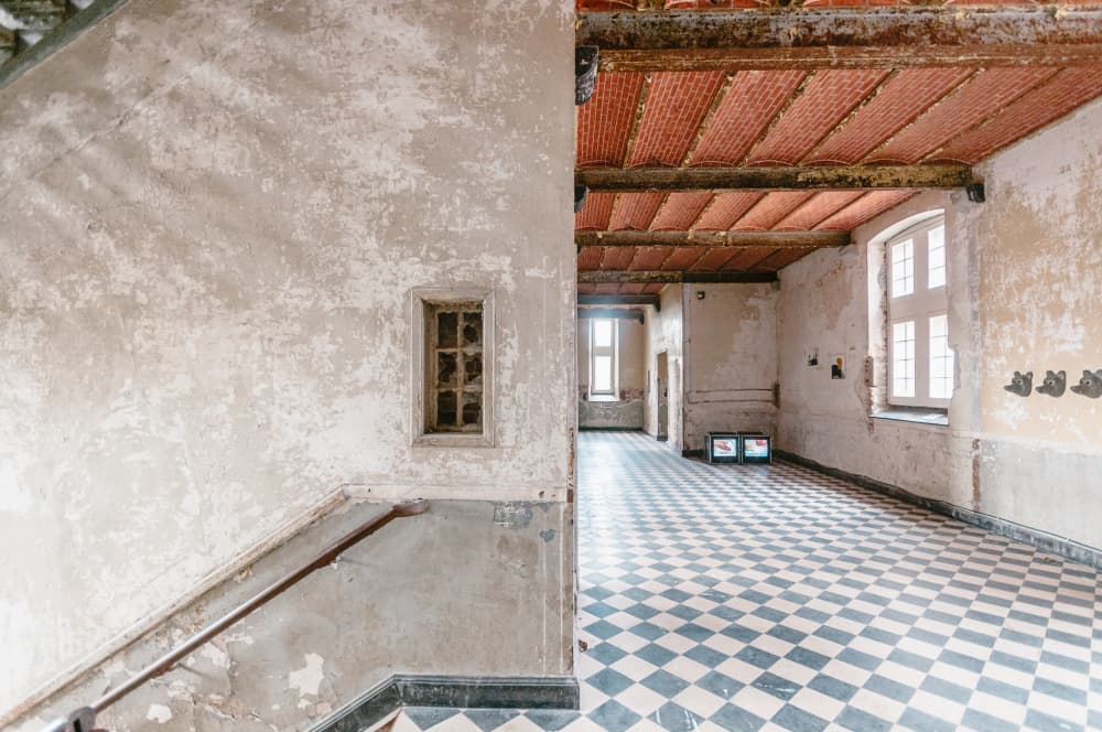 Historic Building Interior by Photolovers — canvas wall art