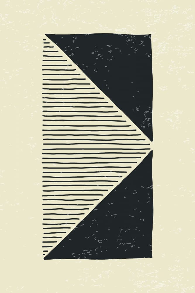 Abstract Geometric Shapes by jay stanley — canvas wall art