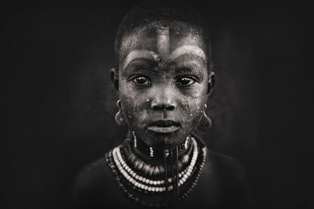 Intense African Gaze by Svetlin Yosifov — canvas wall art