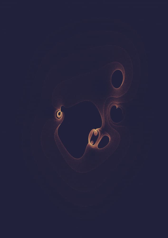 Ethereal Organic Glow by AV11 — canvas wall art