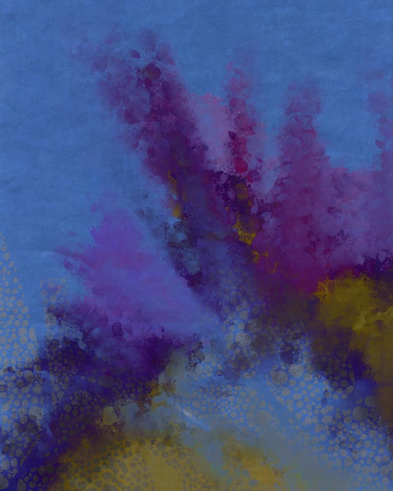 Vibrant Color Flow by Josie George — canvas wall art