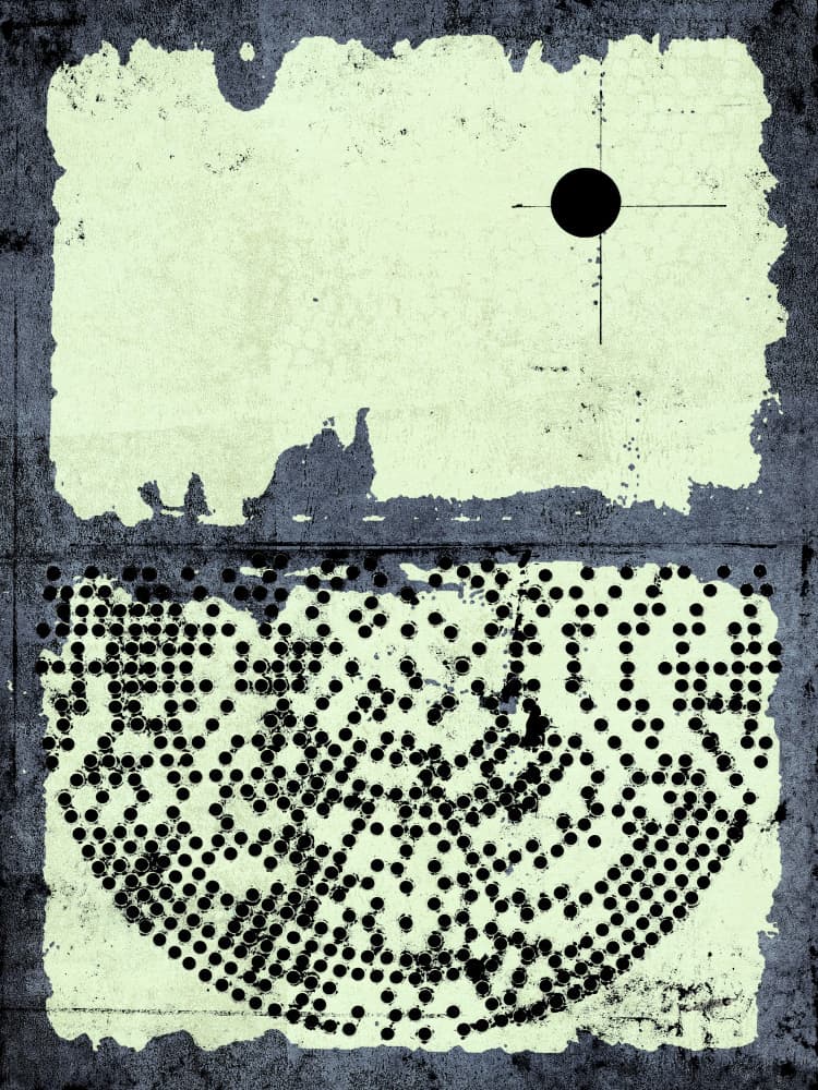 Faded Abstract Diagram by Petr Strnad — canvas wall art