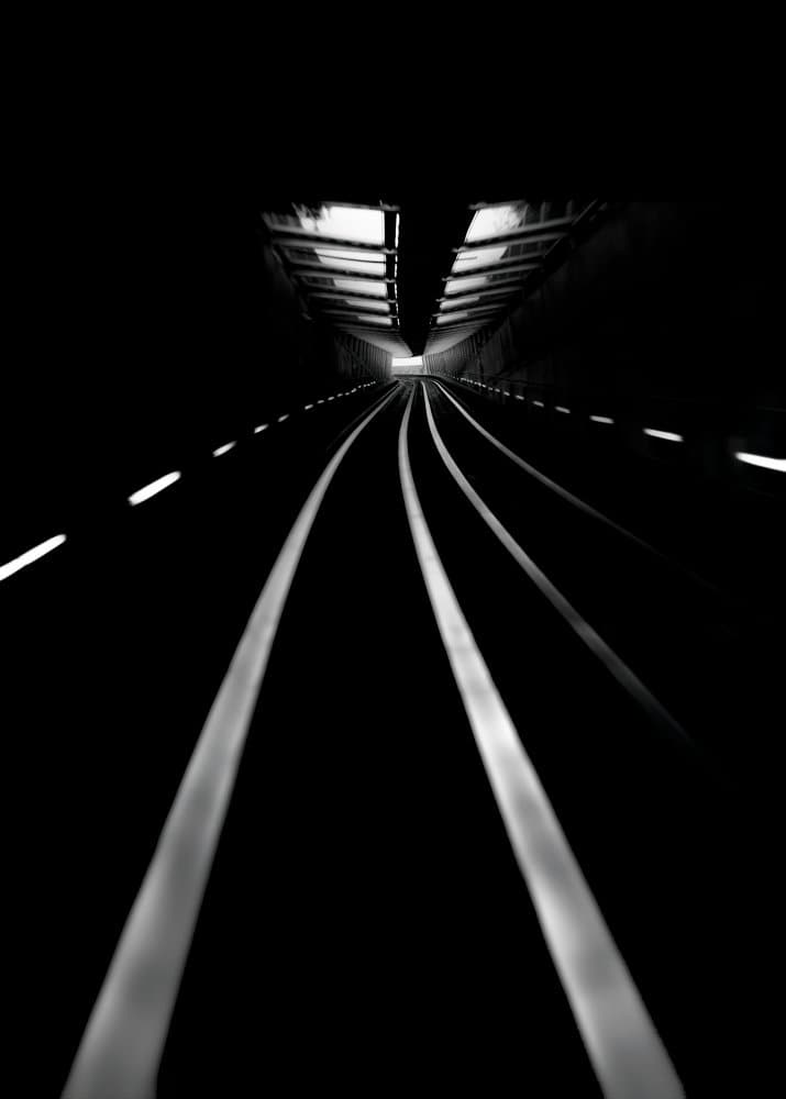 Deep Tunnel Vision by Oussama Mazouz — canvas wall art