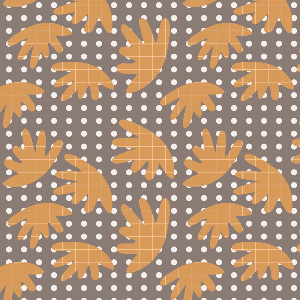 Modern Organic Dots by Dina Dankers — canvas wall art