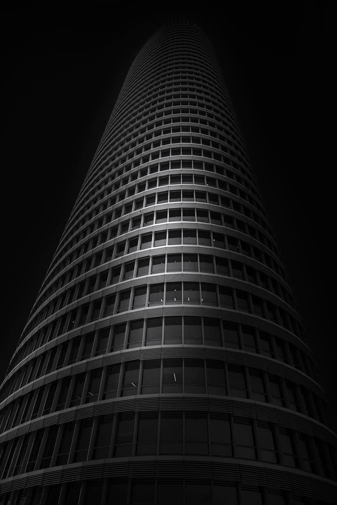 Sleek Tower Gaze by Jorge Ruiz Dueso — canvas wall art