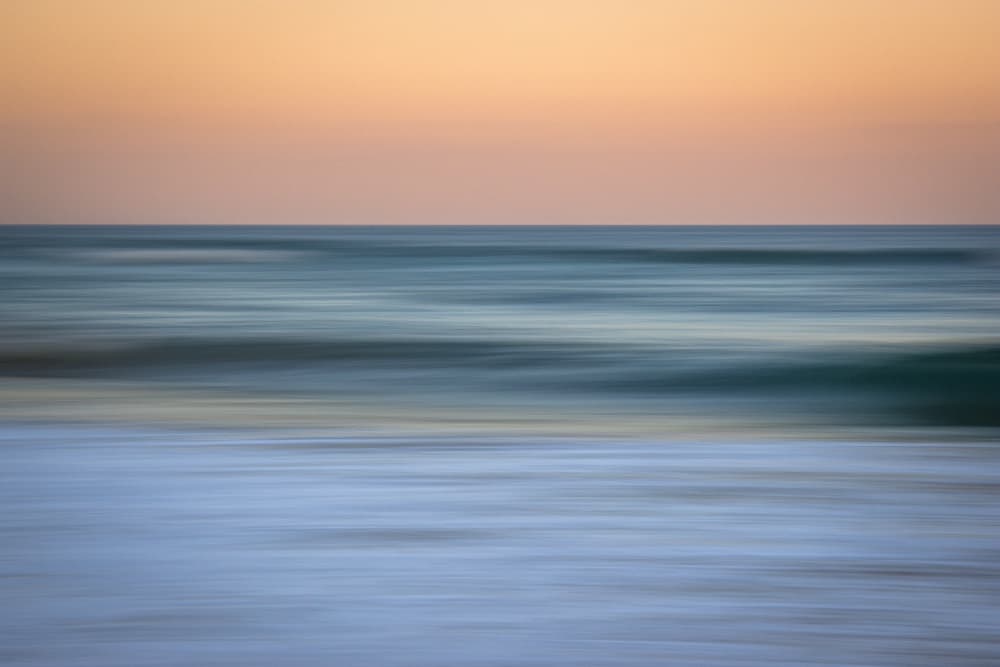 Abstract Ocean Sunset by Hein Jonker — canvas wall art