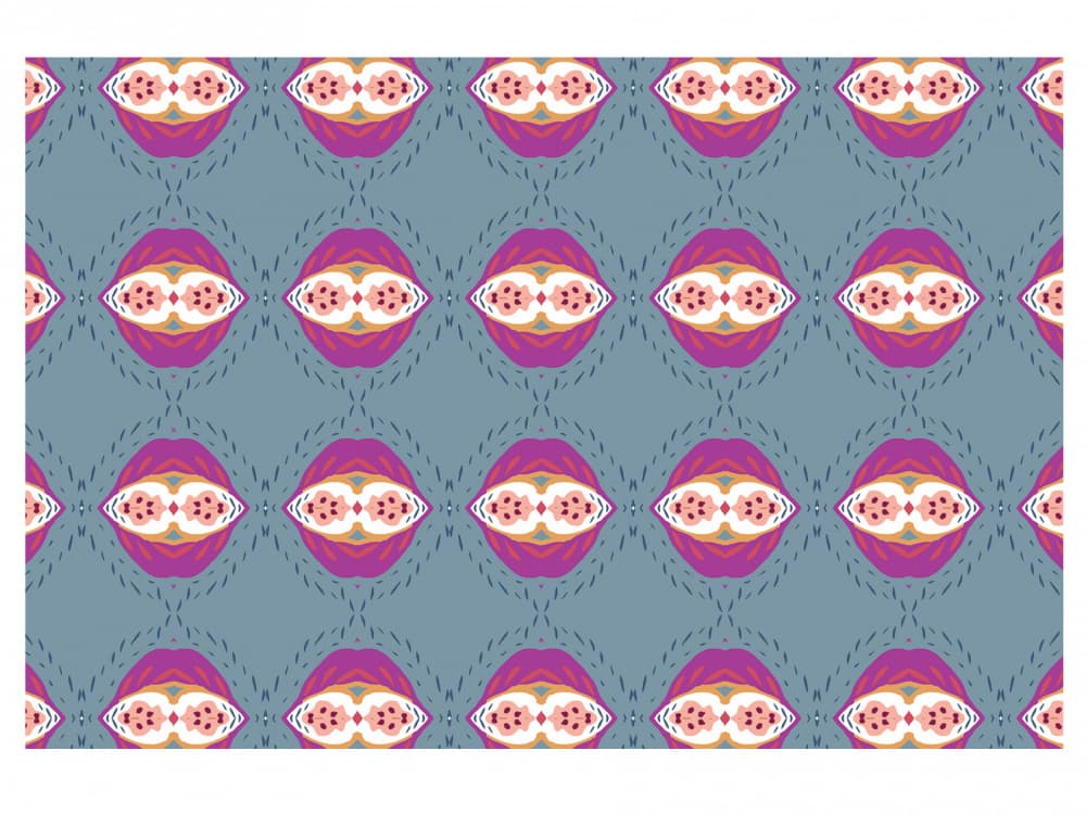 Vibrant Abstract Pattern by Breanna Megan Studio — canvas wall art