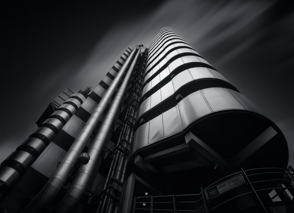Dramatic City Architecture by Helena GARCIA HUERTAS — canvas wall art