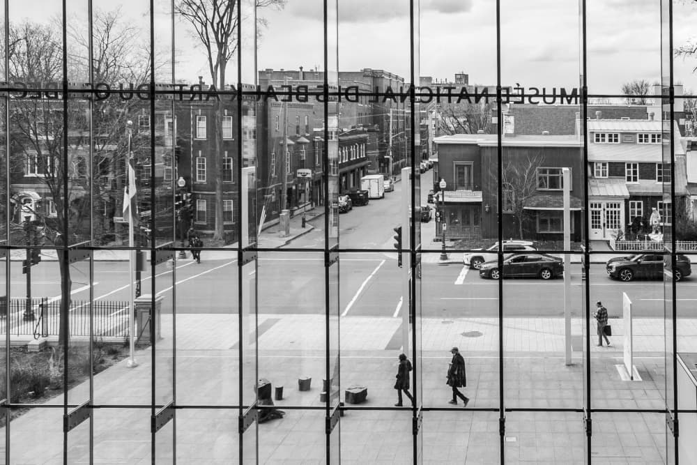 Reflected City View by Michiko Ôtomo — canvas wall art