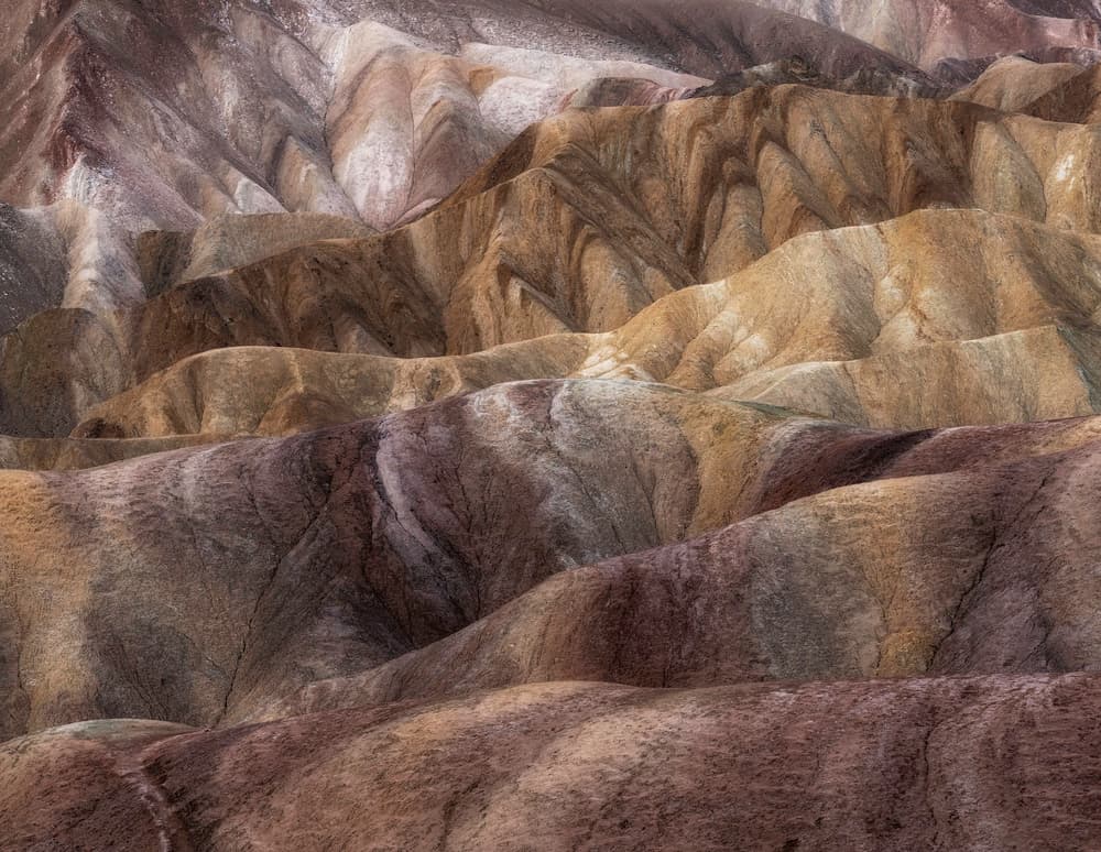 Layered Desert Forms by Rob Darby — canvas wall art