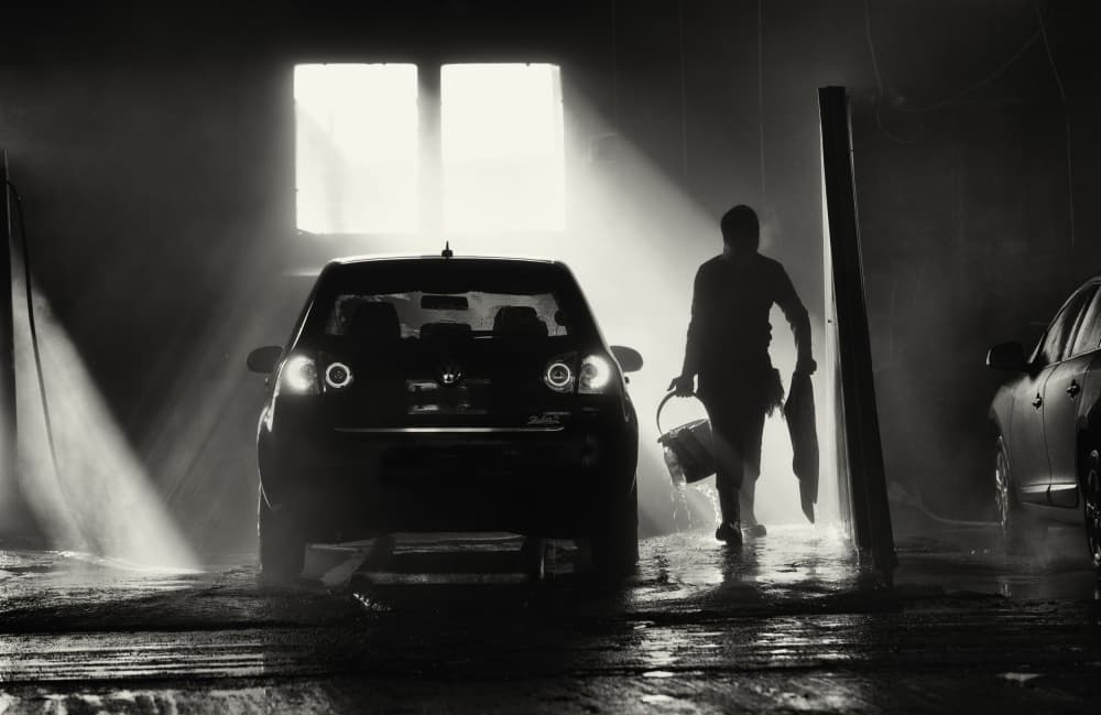 Dramatic Car Wash by Julien Oncete — canvas wall art