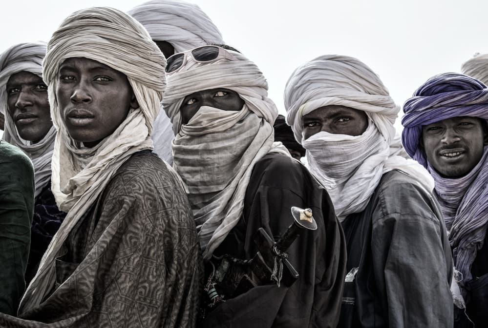 Tuareg Men's Gaze by Joxe Inazio Kuesta Garmendia — canvas wall art