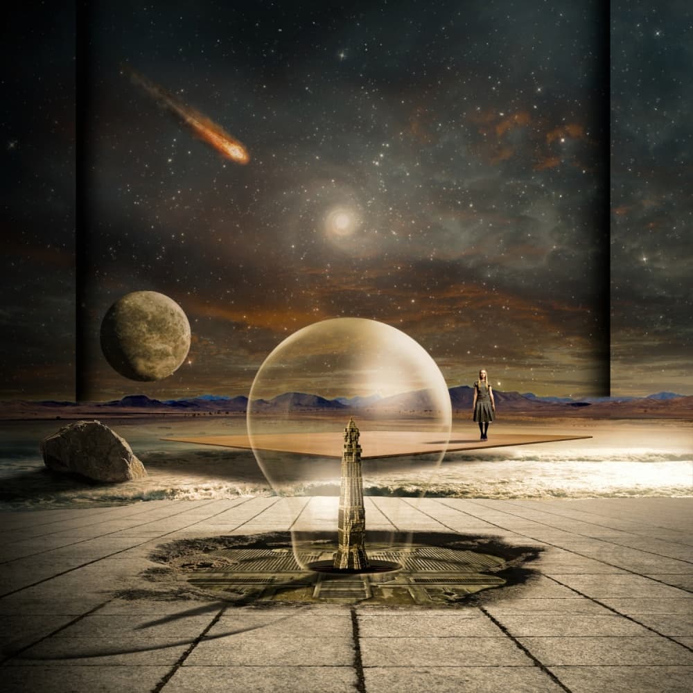 Cosmic Dreamscape by Franziskus Pfleghart — canvas wall art
